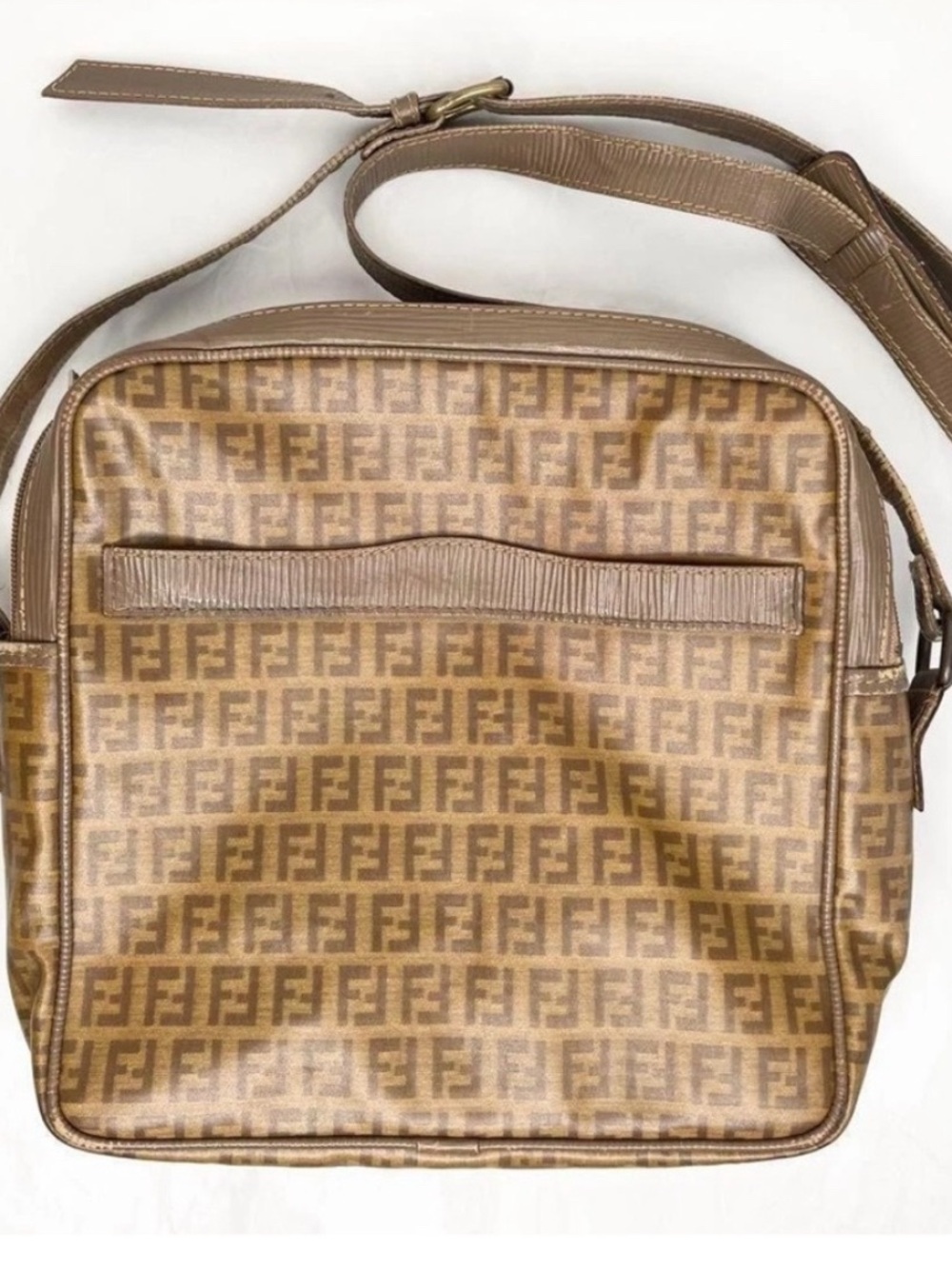 Fendi Zucchini Canvas Crossbody